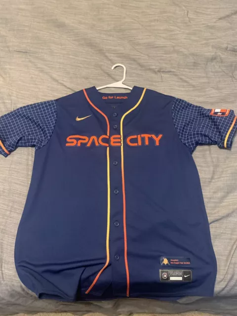 2022 Houston Astros Lance McCullers Jr. Replica Space City Connect SGA  Jersey XL