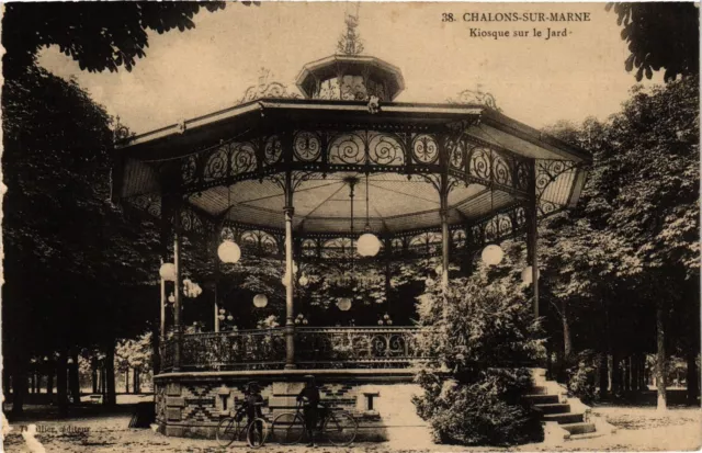CPA CHALONS-sur-MARNE - Kiosque sur le Jard (742024)