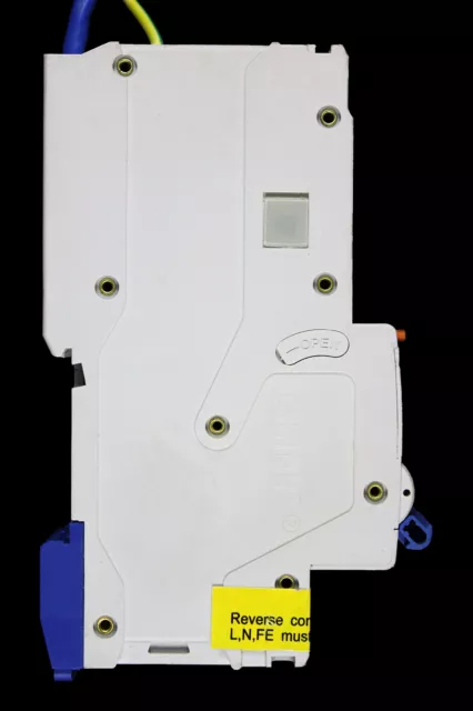 CHINT 40 AMP CURVE B 10kA 30mA RCBO TYPE AC NB3LEU 3