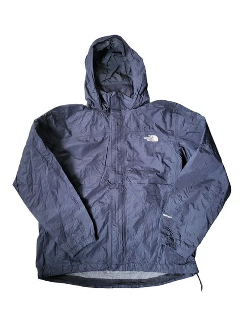 North Face Ripstop Hyvent Light Weight Jacket Black Size Medium