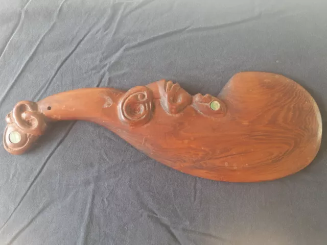 Maori New Zealand Wahaika Vintage Carving