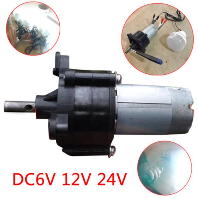 Kits de motor hidráulico de dinamo manual generador de turbina eólica 5v/24v 1500mA 20W