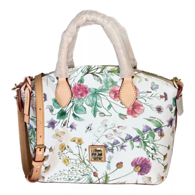 Dooney & Bourke Botanical Collection Geena Floral Satchel Shoulder Bag