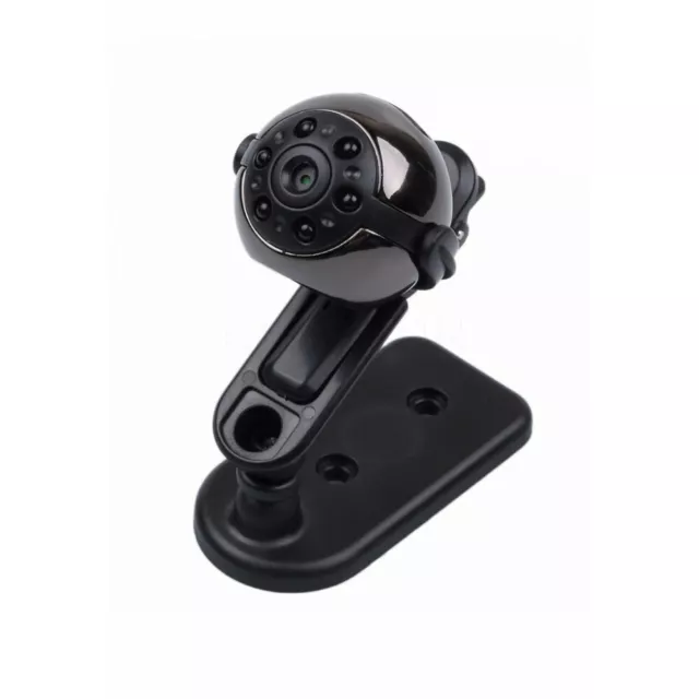 Telecamera Spia Microcamera Infrarossi Full Hd Nascosta Night Vision Mini Sq9