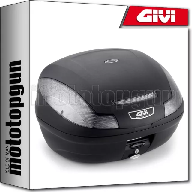 Givi E470Nt Top Case + Rear Rack Simply Iii Honda Cb 500 F 2018 18