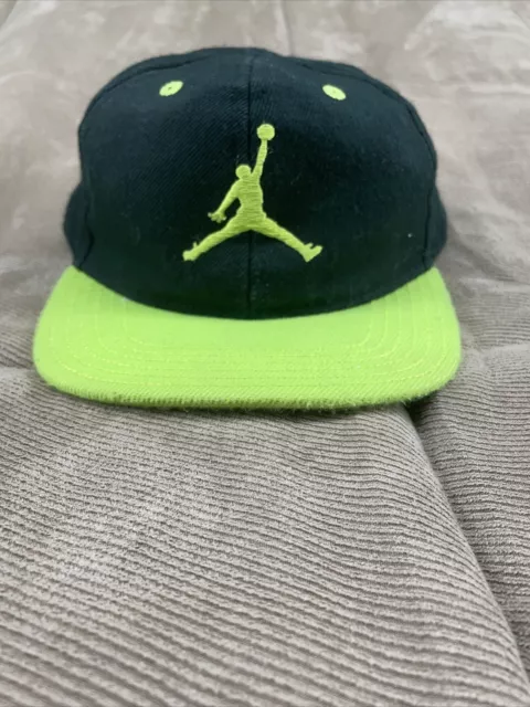 Nike Air Jordan Jumpman Infant Black Snap Back Cap Hat MJ 23 Flight Boys