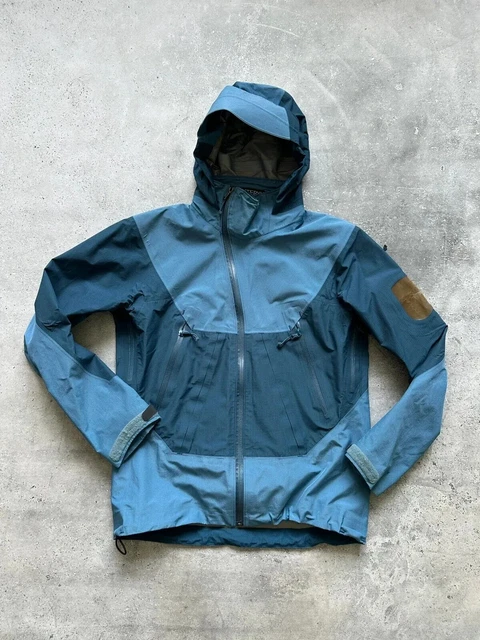 VINTAGE ARCTERYX SIDEWINDER Gore-Tex Pro Shell Recco Jacket Blue 
