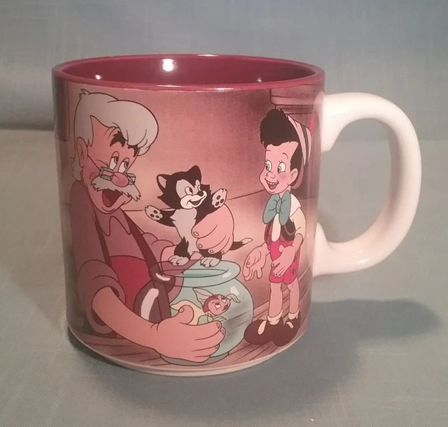 Walt Disney's Classic Pinocchio Coffee Cup Mug Made In Japan