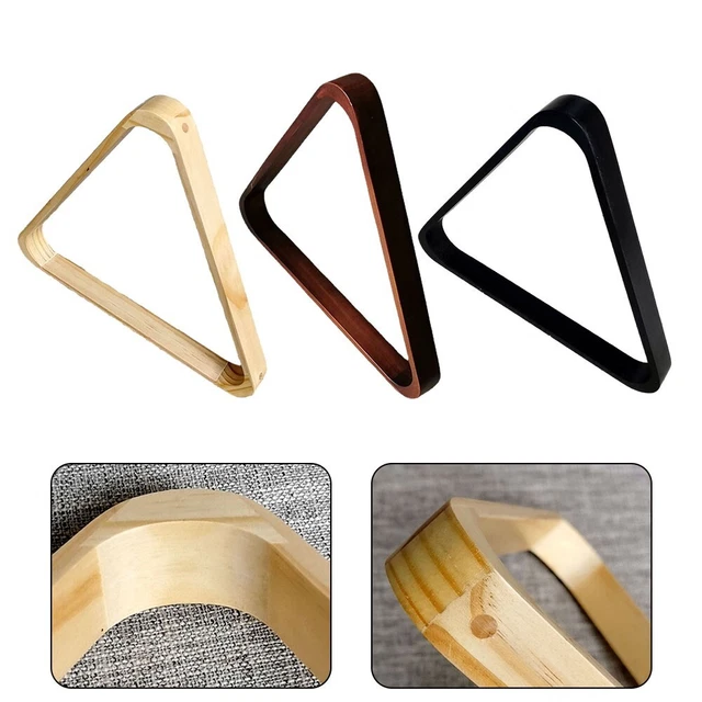 Support triangle de billard de haute qualité avec bords arrondis empêche l'eff