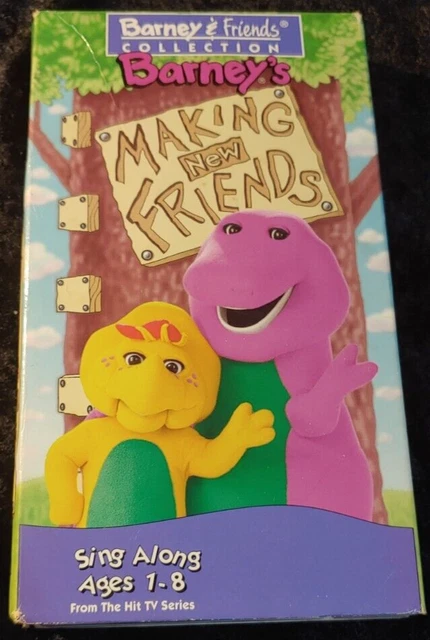 Barney Barneys Making New Friends Vhs 1995 14 59 Picclick Uk Barney Barneys Making New Friends Vhs 1995 14 59 Picclick Uk