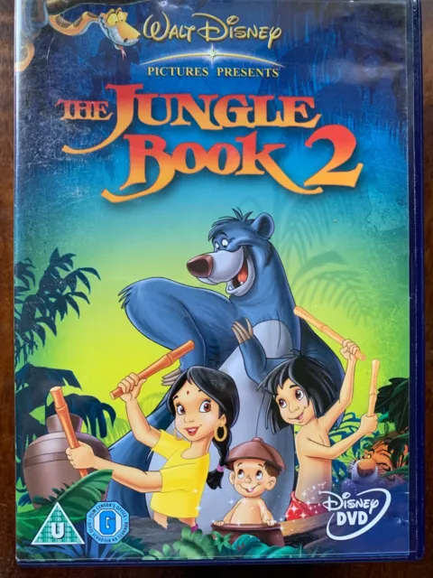 Jungle Book 2 DVD 2003 Walt Disney Animated Family Movie Sequel Classic