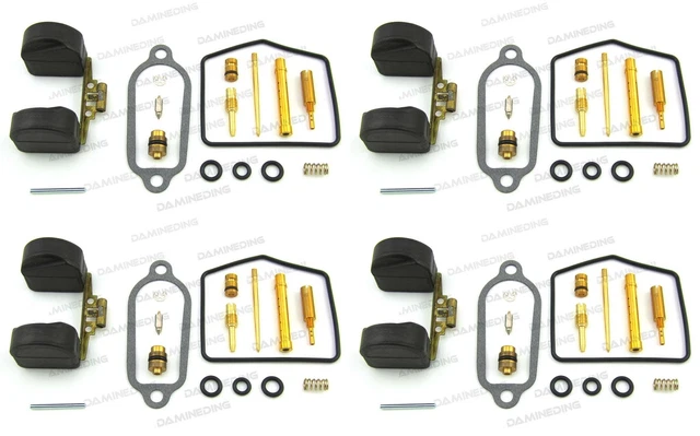 4-Piece Carburetor Rebuild Kit For Honda CB400F 1975-1977 – Includes Jets & Needles