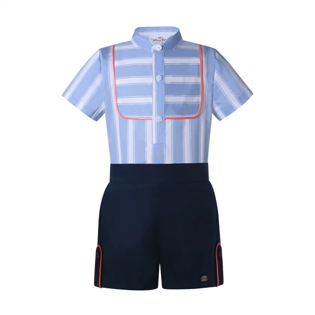 Pettigirl Gentleman abiti formali ragazzo 2 pezzi set corto taglia 2 3 4 5 6 7-8