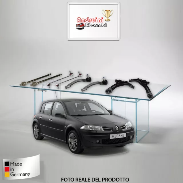 KIT BRACCI 8 PEZZI RENAULT MEGANE II 1.9 dCi 96KW 131CV DAL 2007 ->