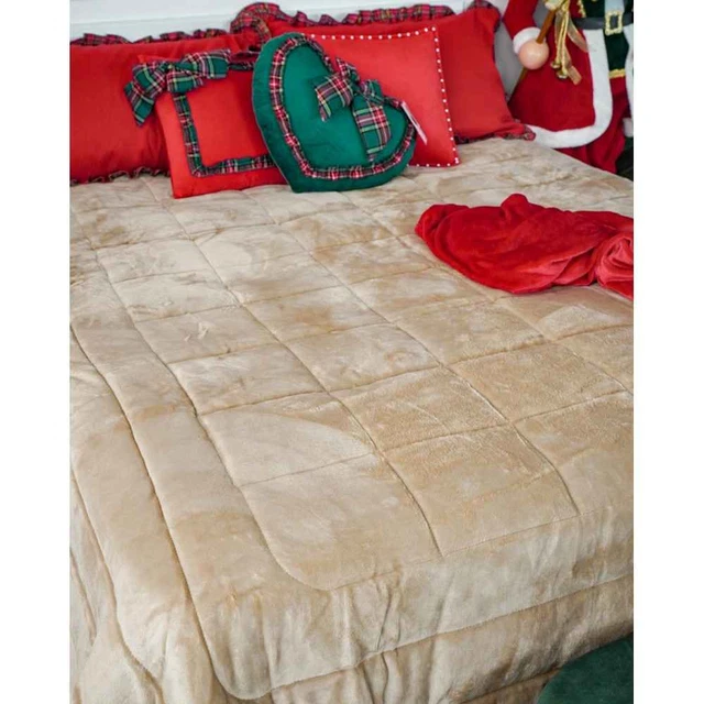 Trapunta piumone Invernale Cortina Fancy Home In Velluto a Pelo Medio trapcortin