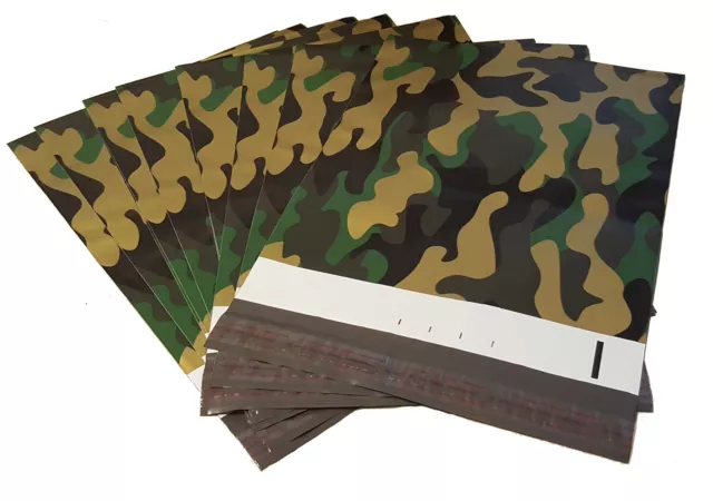 1000 9x12 Camo Poly Mailer Plastic Shipping Bag Envelopes Polybag Polymailer