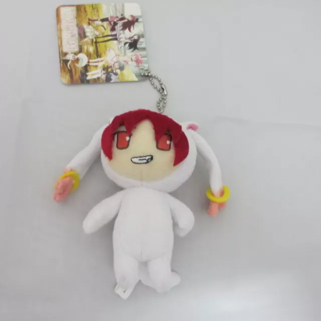 Kyoko Sakura Keychain Plush Doll Kyubey Ver. Puella Magi Madoka Magica Japan