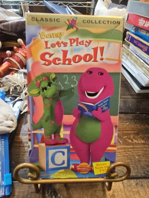 BARNEY - LETS Play School (VHS, 1999, Clam Shell) $5.89 - PicClick CA
