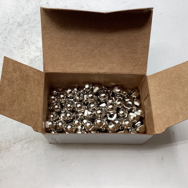 Box of 100 - #10-24 Stainless Steel Acorn Cap Nut 316 *FAST Shipping*