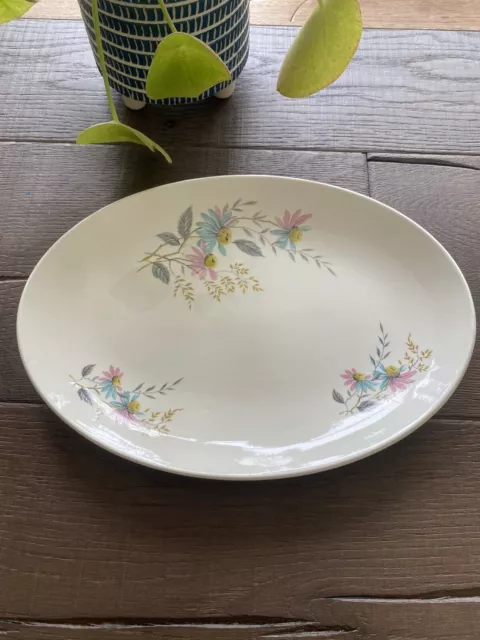 Vintage ‘Susanna’ by Ridgway Oval Serving Plate/Platter 3