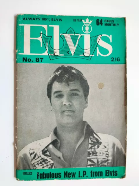 Elvis Presley - Elvis Monthly Magazine - 8th year - No 87 - April 1967