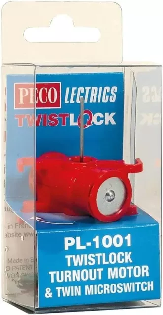 PL-1001 - Twistlock Turnout Motor & Twin Microswitch