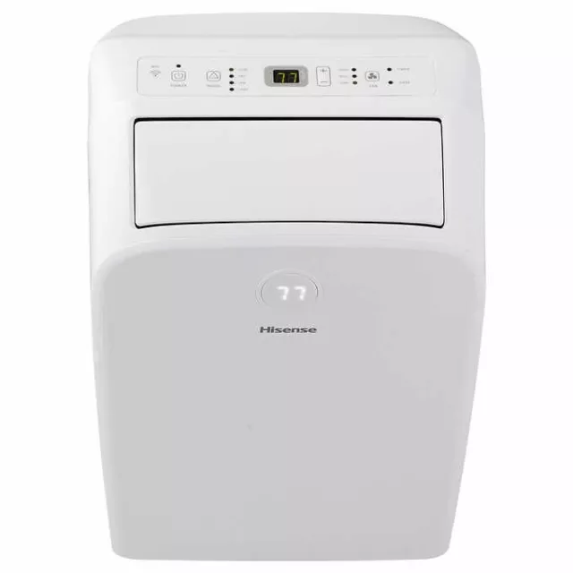 Hisense 550 sq ft Dual-hose Portable Air Conditioner with Built-in Heat