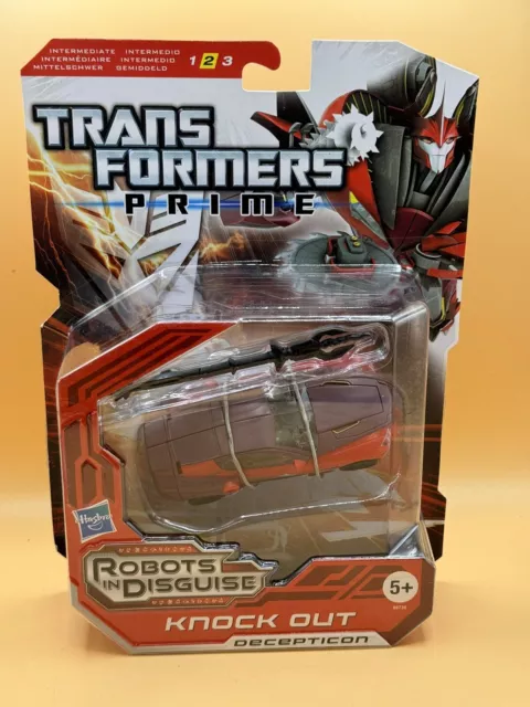 Transformers Prime robot sotto mentite spoglie knock out - nuovi e sigillati