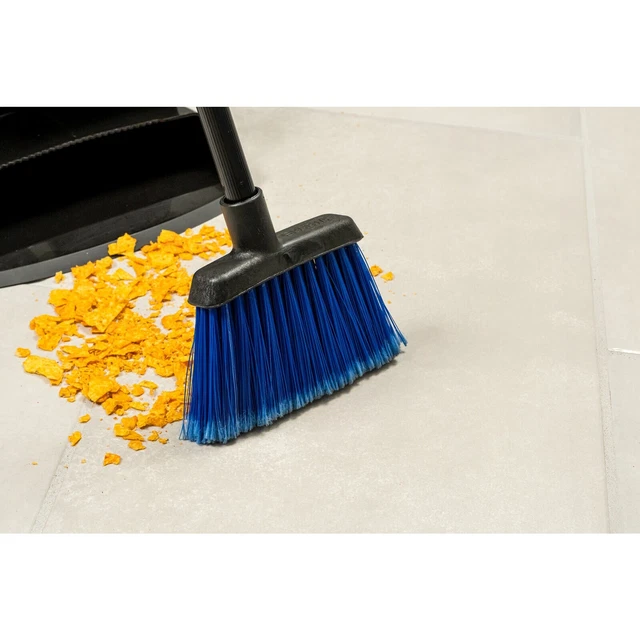 Duo-Sweep® Flagged Light Industrial Broom Head 12" Wide - Blue