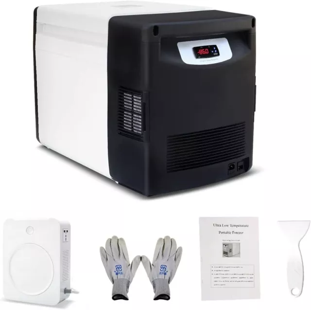 -86°C Ultra-Low Temperature Freezer 20L Lab Cryogenic Freezer -112 °F Samples