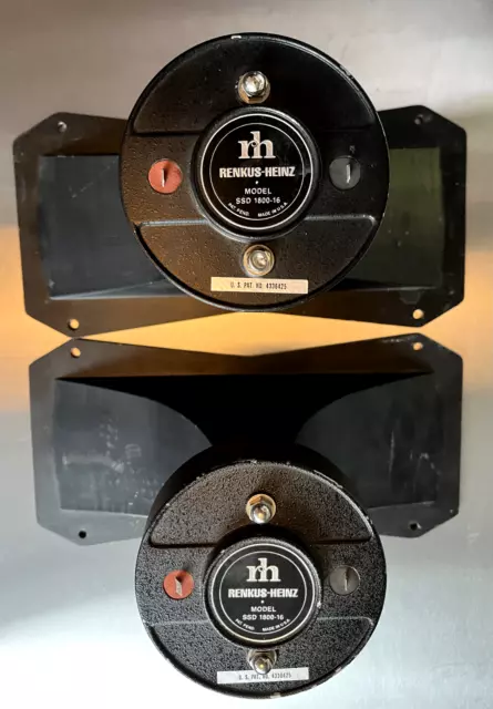 【ペア】Renkus-Heinz SSD1800-8 ホーンドライバー RENKUS HEINZ SSD 1800-8 with 15 inch speaker.. $38.35 - PicClick