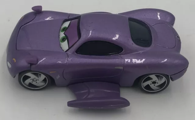 DISNEY PIXAR CARS 2 Holley Shiftwell With Wings Spy Diecast Car USED ...