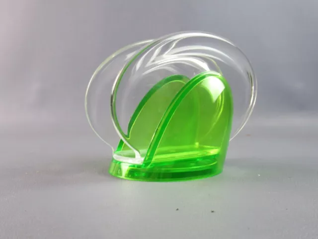 Guzzini Porta Servilletas De Mesa En Plexiglás Verde Centros de Mesa