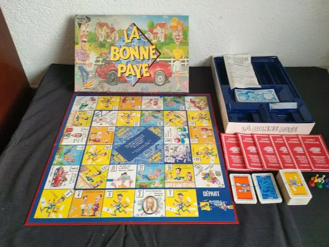 LA BONNE PAYE Board Game Parker Brothers French Edition
