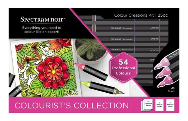 Spectrum Noir - Colour Creations Kit - Colourist Collection - Crafters Companion