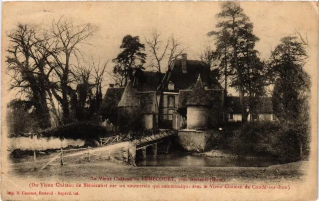 CPA Le Vieux Chateau de Bémecourt pres BRETEUIL (297193)