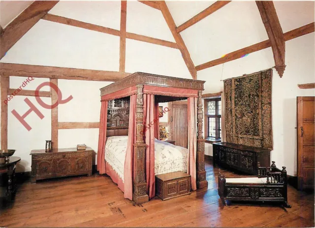 Picture Postcard; Sulgrave Manor, the Great Bedchamber