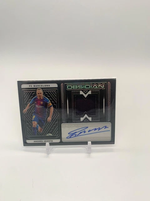 2022-23 Panini Obsidian Iniesta Auto /30