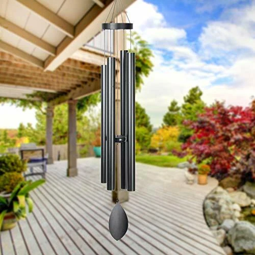 EPARTSWIDE Large Wind Chimes Outside Deep Tone44" Memorial Wind Chimes Outdoo...