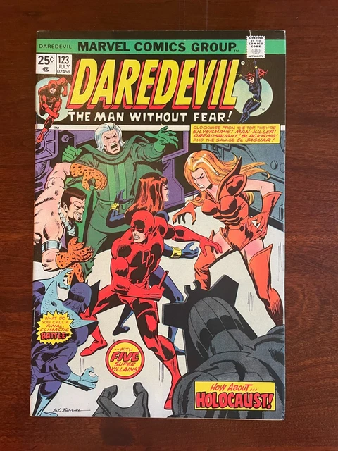 Daredevil # 123 NM Marvel Comic Book Black Widow Man Without Fear Avengers CM9