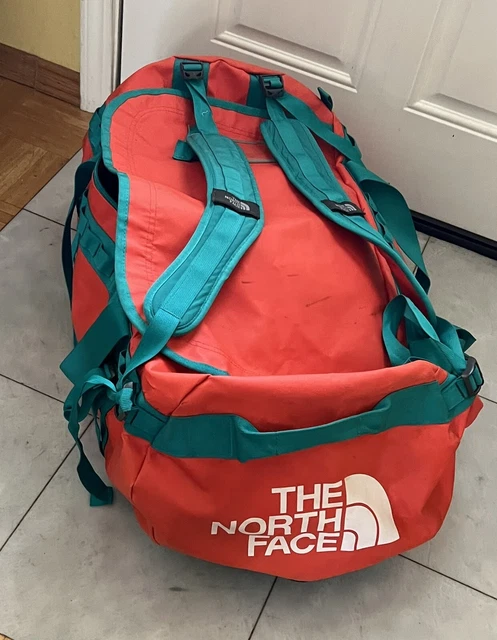 The North Face Base Camp Duffel Medium 71L Orange/ Turquoise