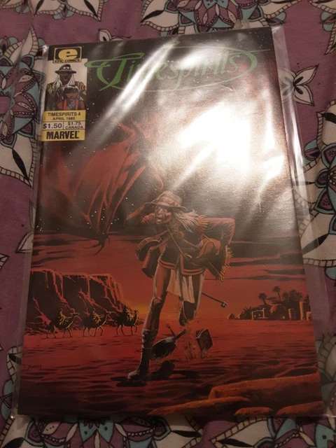 Timespirits #4 FN (1985) Marvel Epic Comics