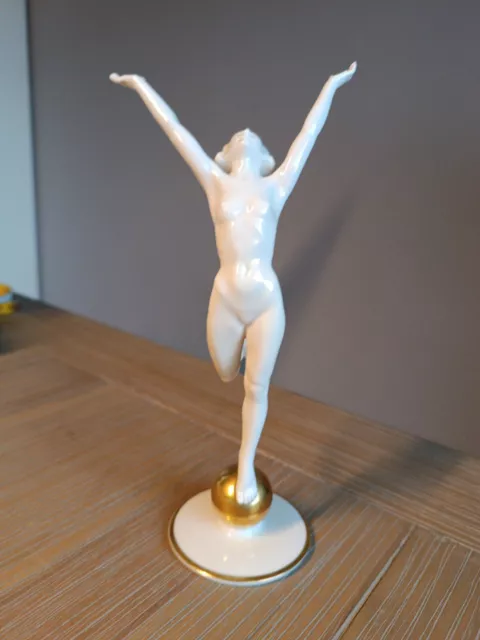 TOP Zustand Tutter Sonnenkind Porzellan Figur Matt Hutschenreuther Statue