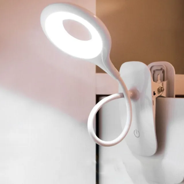 Lumières de lecture Lampe de bureau à clip USB Lampes de protection des yeux