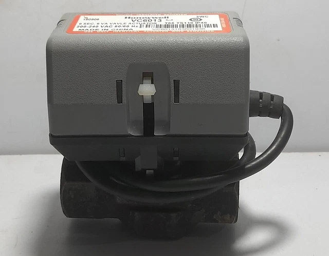 Honeywell VC6013 Valve Actuator / 6 SEC, 6VA / 200-240 VAC 50/60 Hz /MU250319016