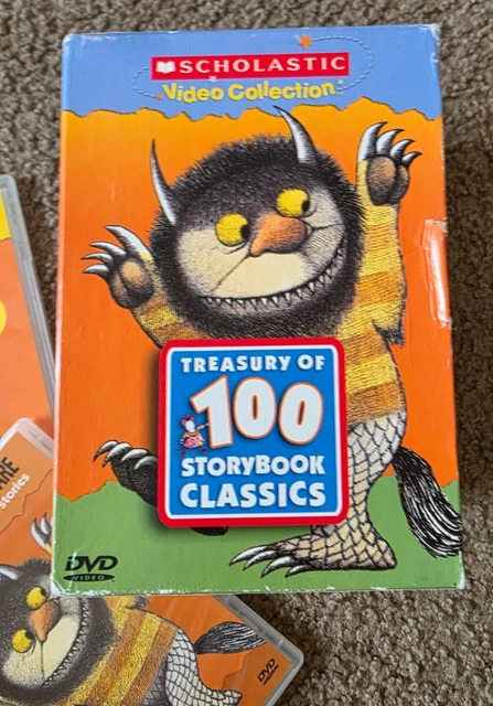 SCHOLASTIC TREASURY OF 100 Storybook Classics 16 DVD Box Set Kids