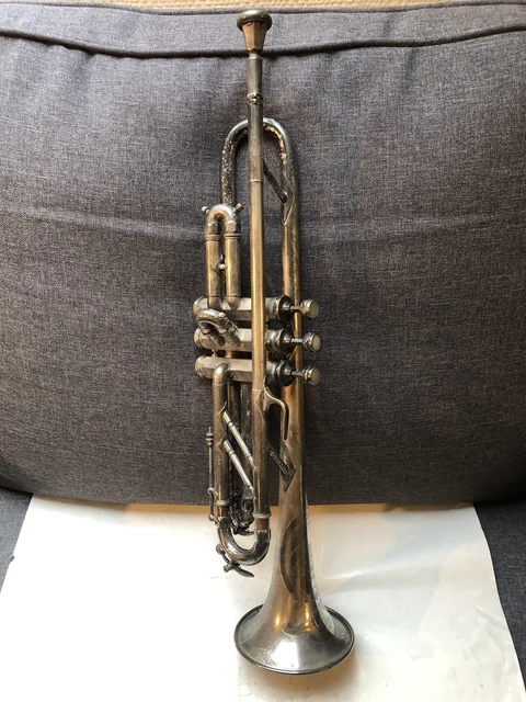 trompette Trumpet ancienne Hess
