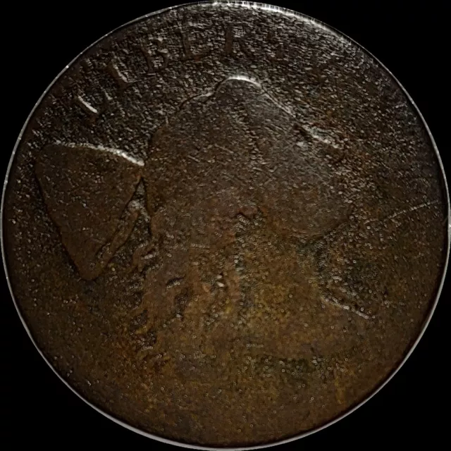1794-1796 Liberty Cap Large Cent Corroded