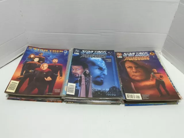 Star Trek Comic Book Lot of 57. Star Trek, Next Generation, Deep Space Nine. Vg