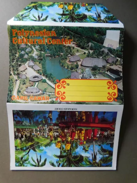 Souvenir Folder : Polynesian Cultural Center - Oahu, Hawaii